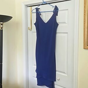 Blue Sleeveless dress